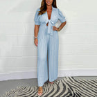 Inaya | Jumpsuit Plissée Unie