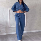 Isla | Ensemble Chemise Boutonnée et Pantalon