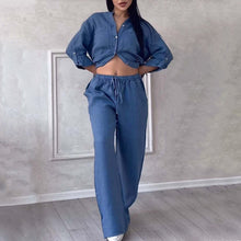 Isla | Ensemble Chemise Boutonnée et Pantalon