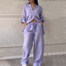 Isla | Ensemble Chemise Boutonnée et Pantalon
