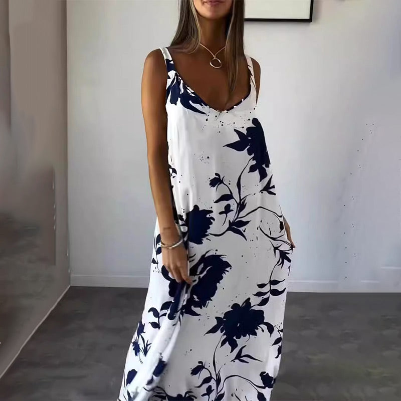 Lina | Robe Fleurie Dos Nu
