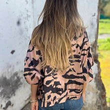 Salomé | Blouson Zippé Imprimé Zèbre
