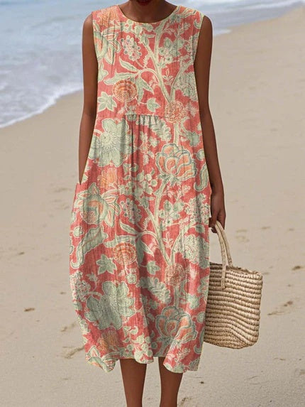 Nahia | Robe Fleurie & Esprit Bord de Mer